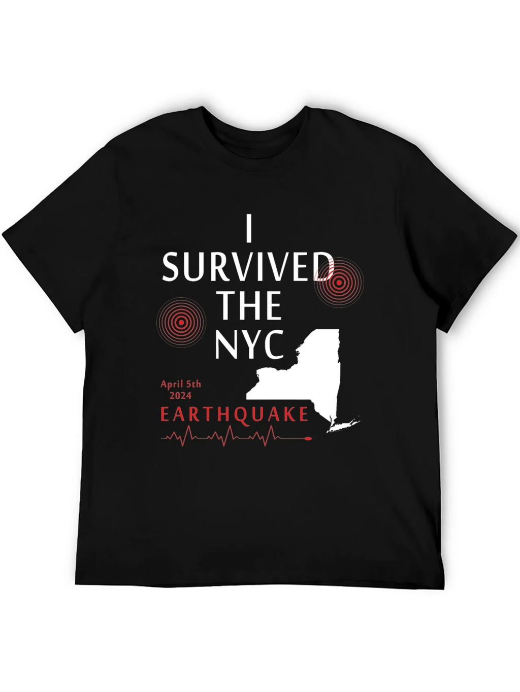 I Survived the NYC Earthquake T-Shirt product image 5