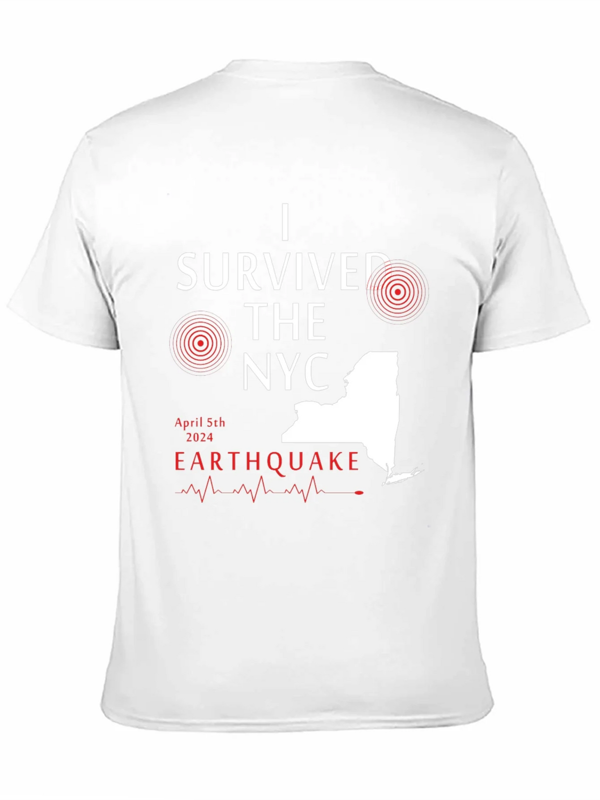 I Survived the NYC Earthquake T-Shirt product image 10
