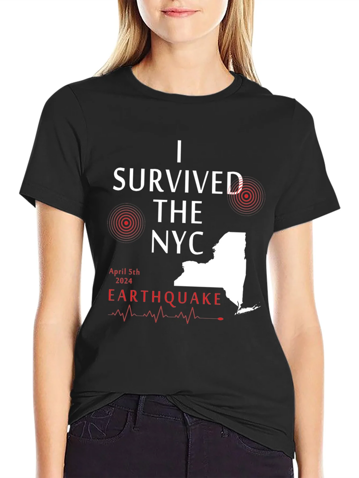 I Survived the NYC Earthquake T-Shirt product image 2