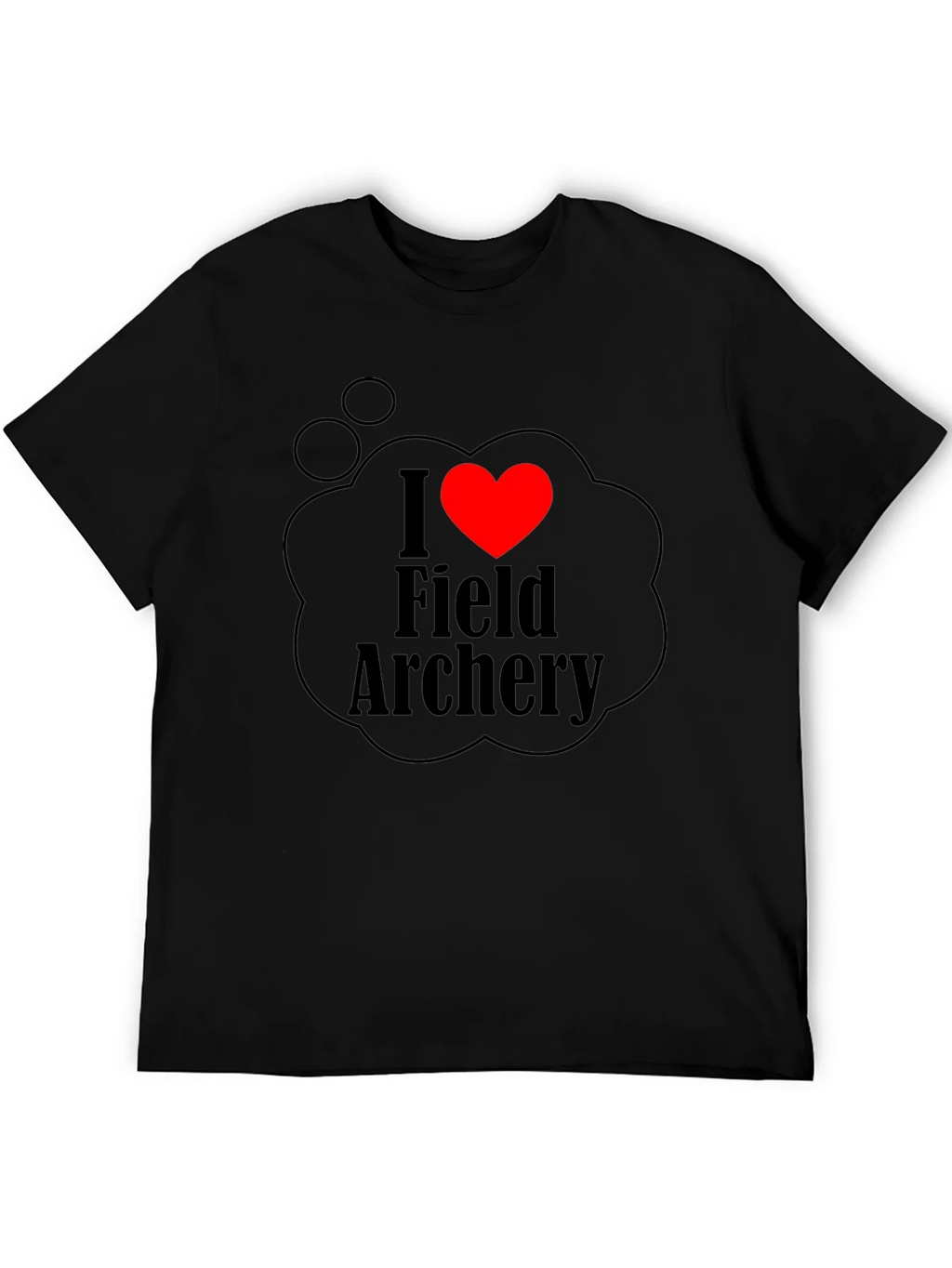 I Heart Field Archery T-Shirt - Black product image 5