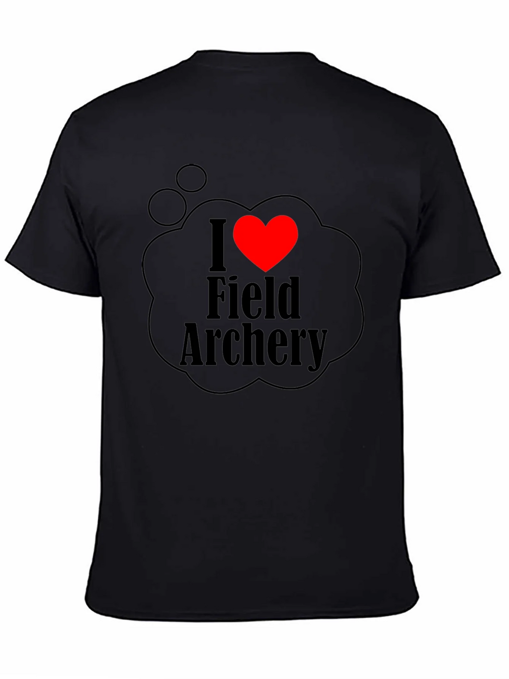 I Heart Field Archery T-Shirt - Black product image 4