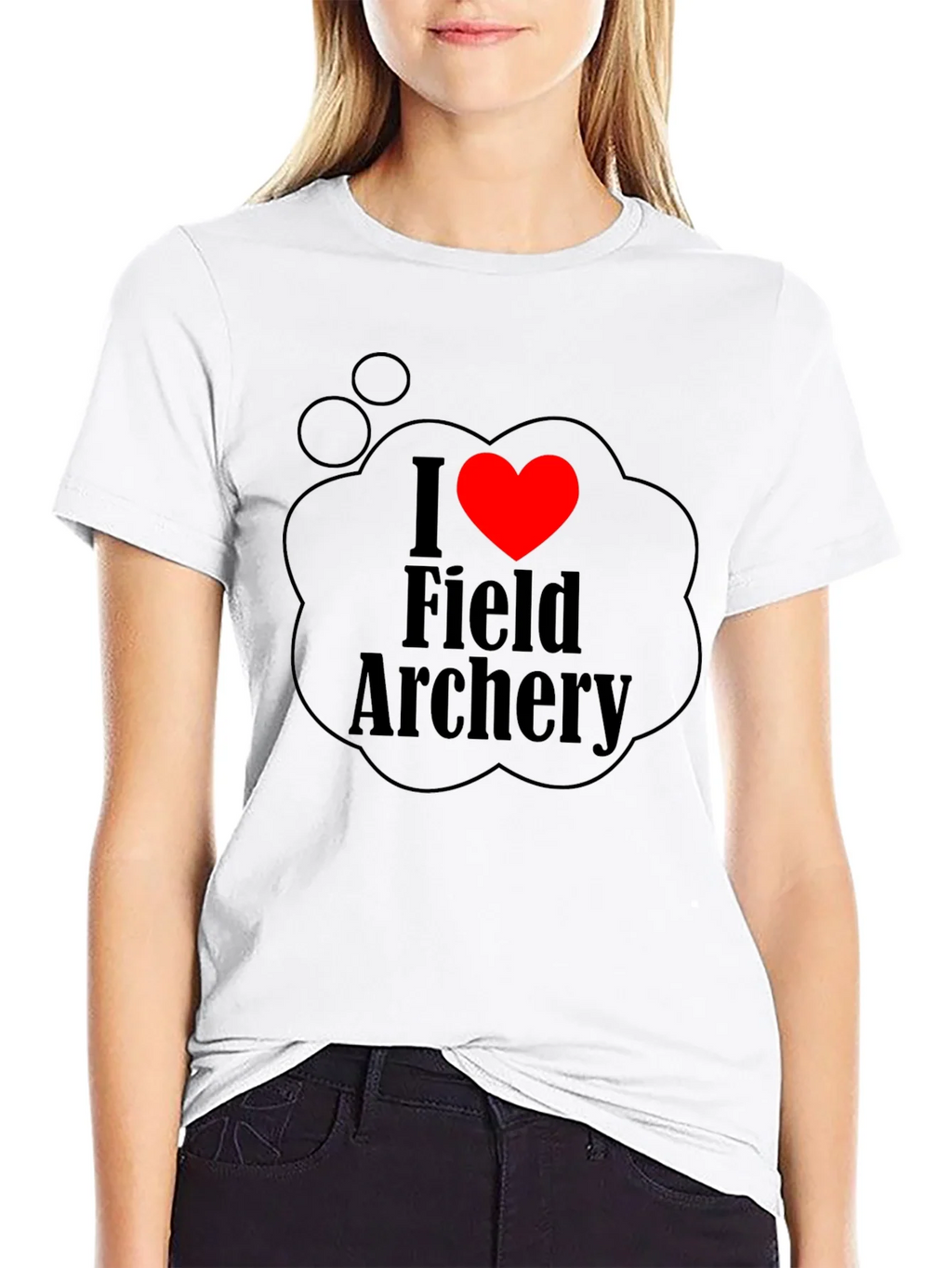 I Heart Field Archery T-Shirt - Black product image 8