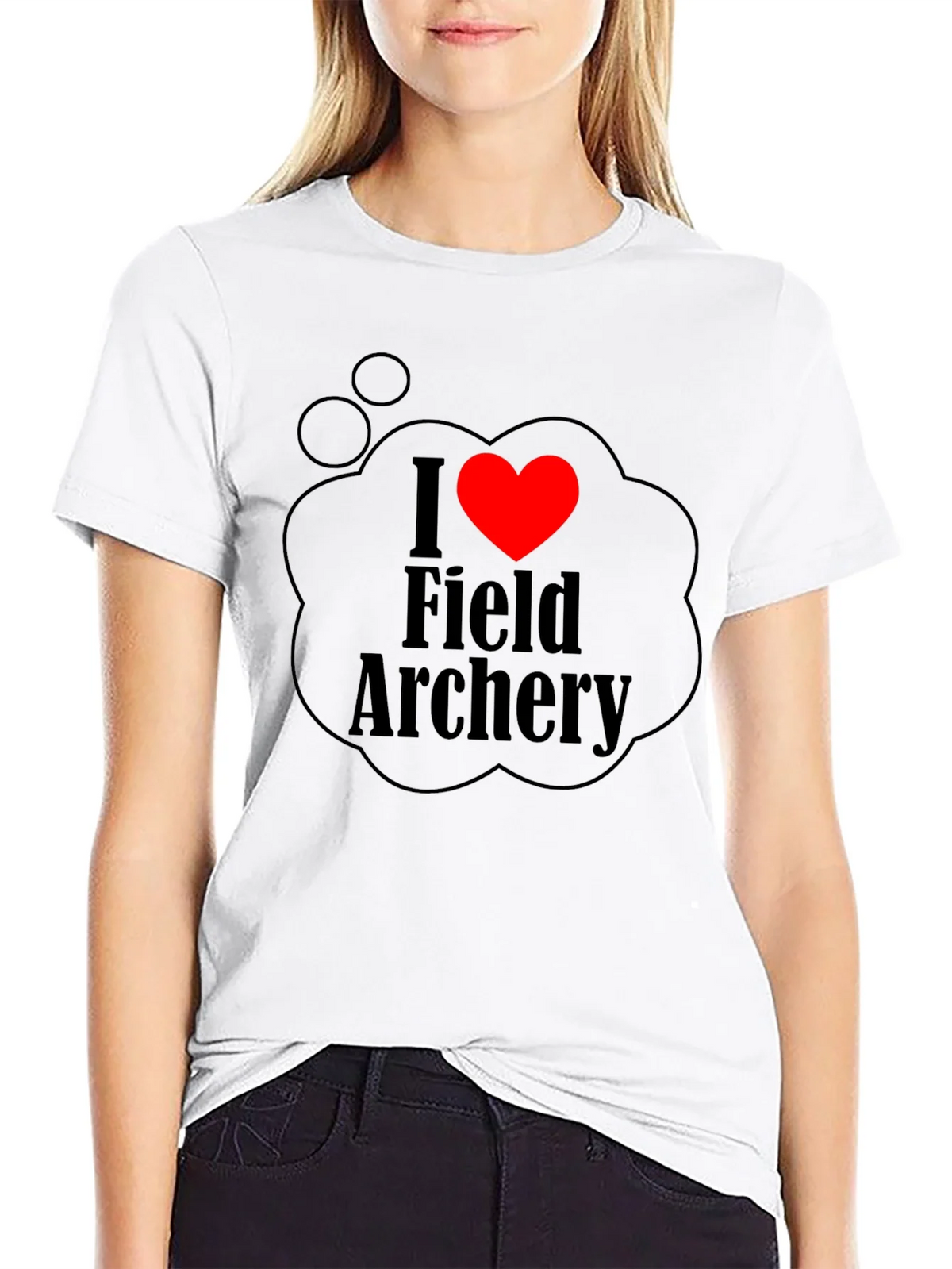 I Heart Field Archery T-Shirt - Black product image 8