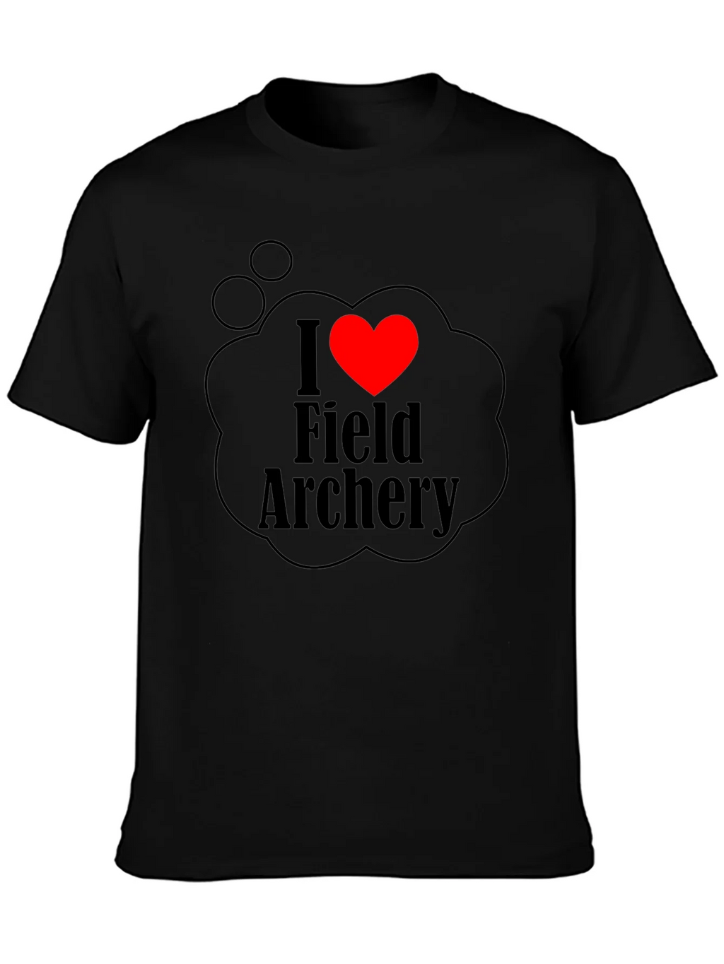 I Heart Field Archery T-Shirt - Black product image 3