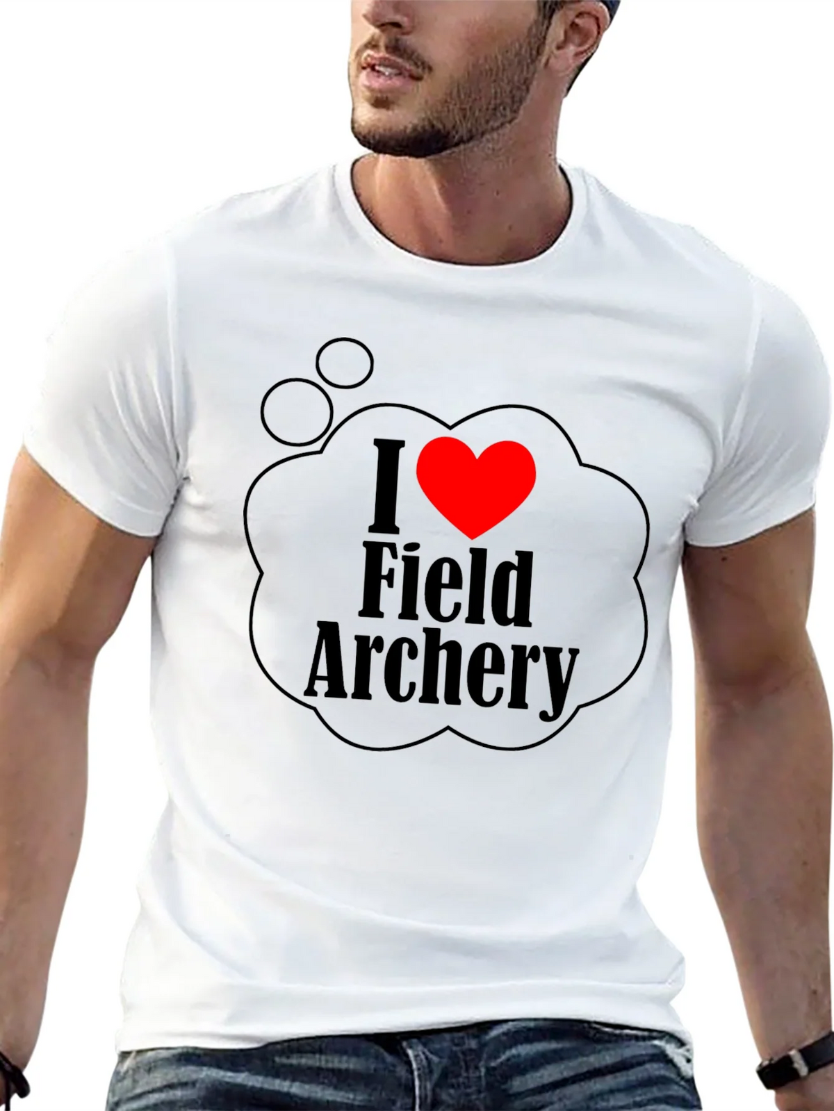 I Heart Field Archery T-Shirt - Black product image 12