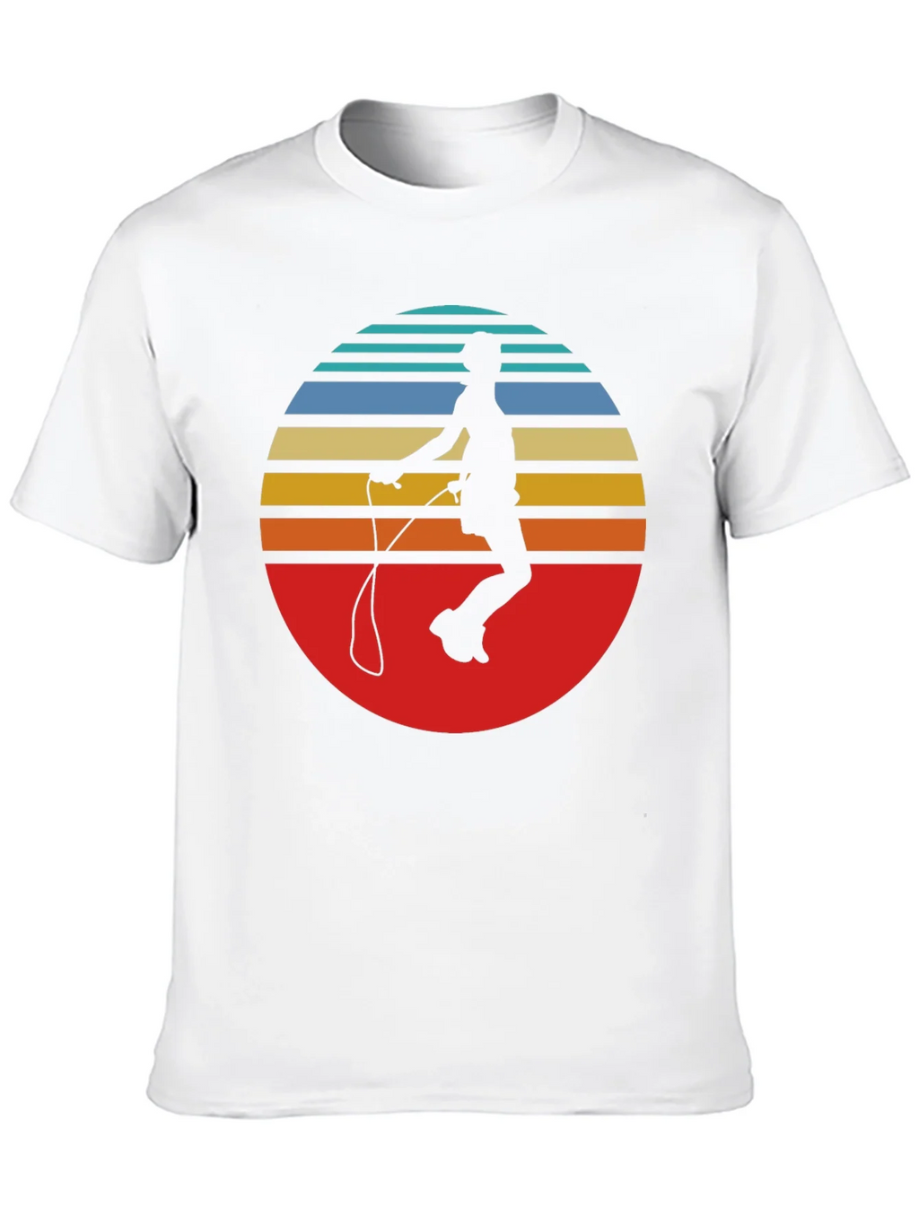 Retro Jumper T-Shirt - Vintage Style Jumping Rope Tee product image 9