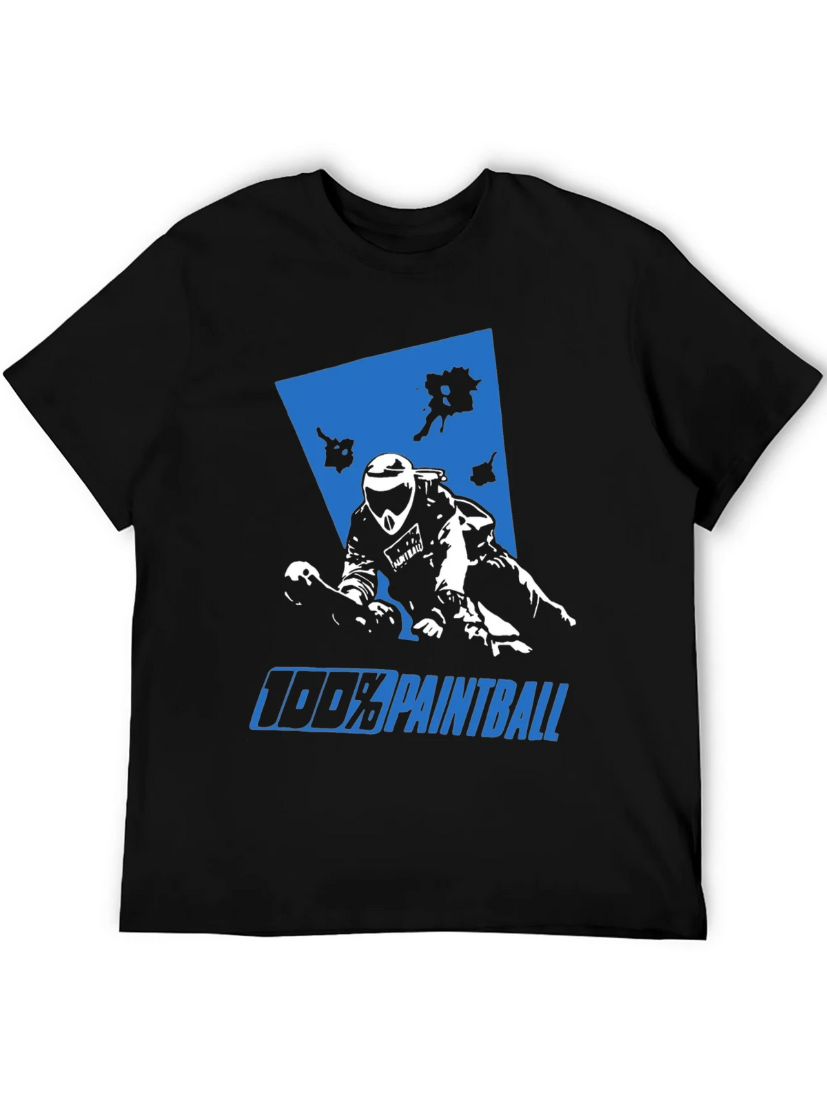100% Paintball Graphic Tee - Black product image 5