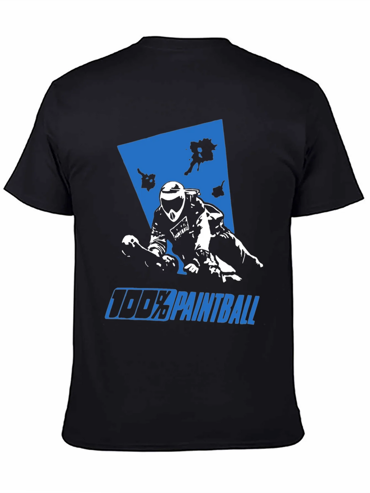 100% Paintball Graphic Tee - Black product image 4