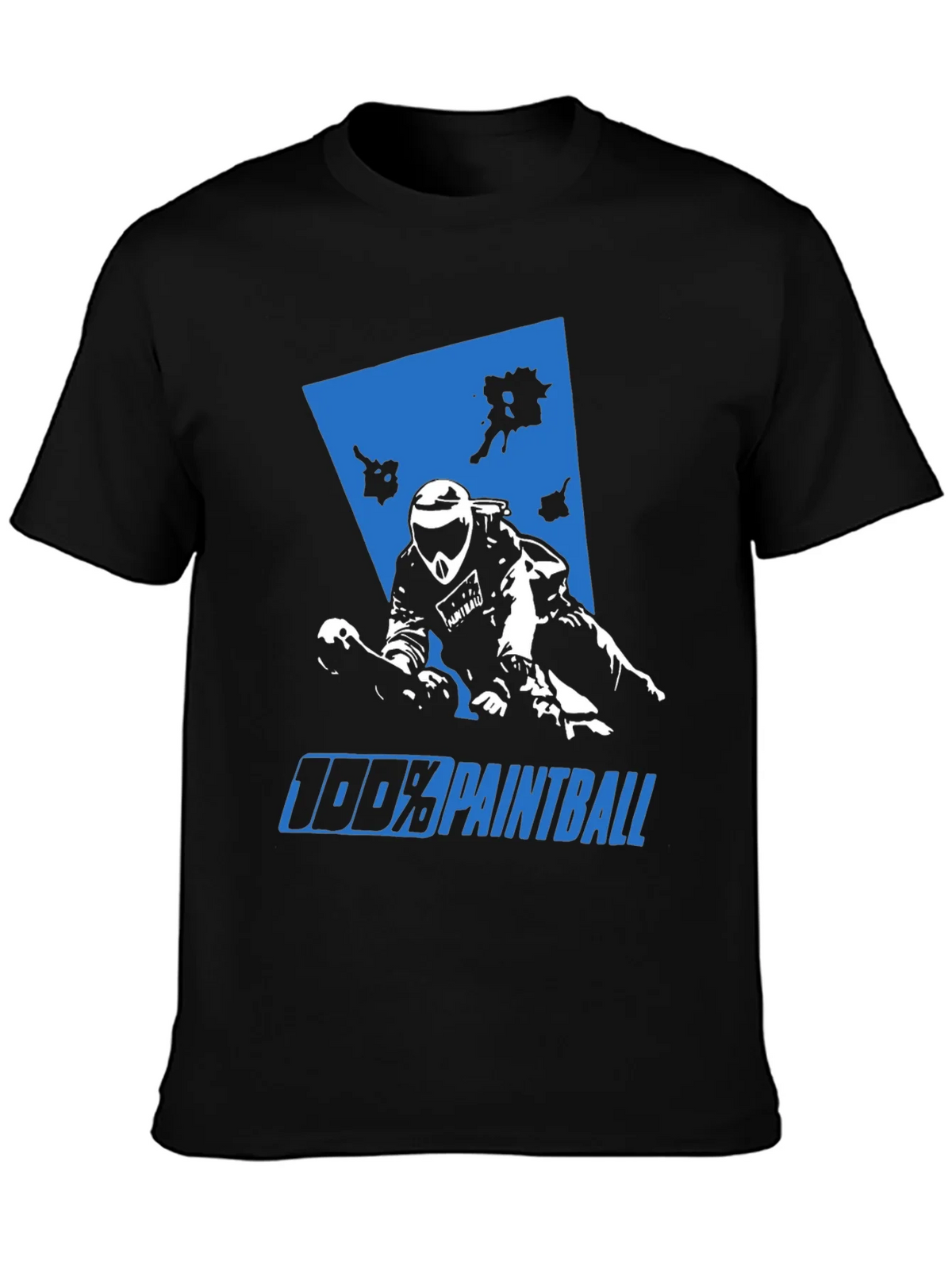 100% Paintball Graphic Tee - Black product image 3