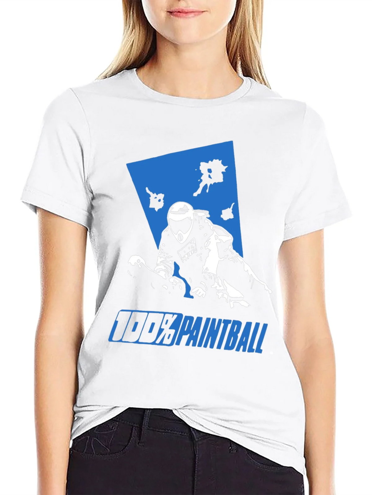 100% Paintball Graphic Tee - Black product image 8