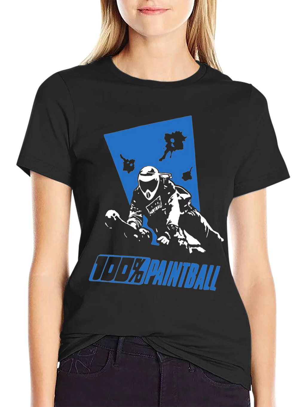 100% Paintball Graphic Tee - Black product image 2