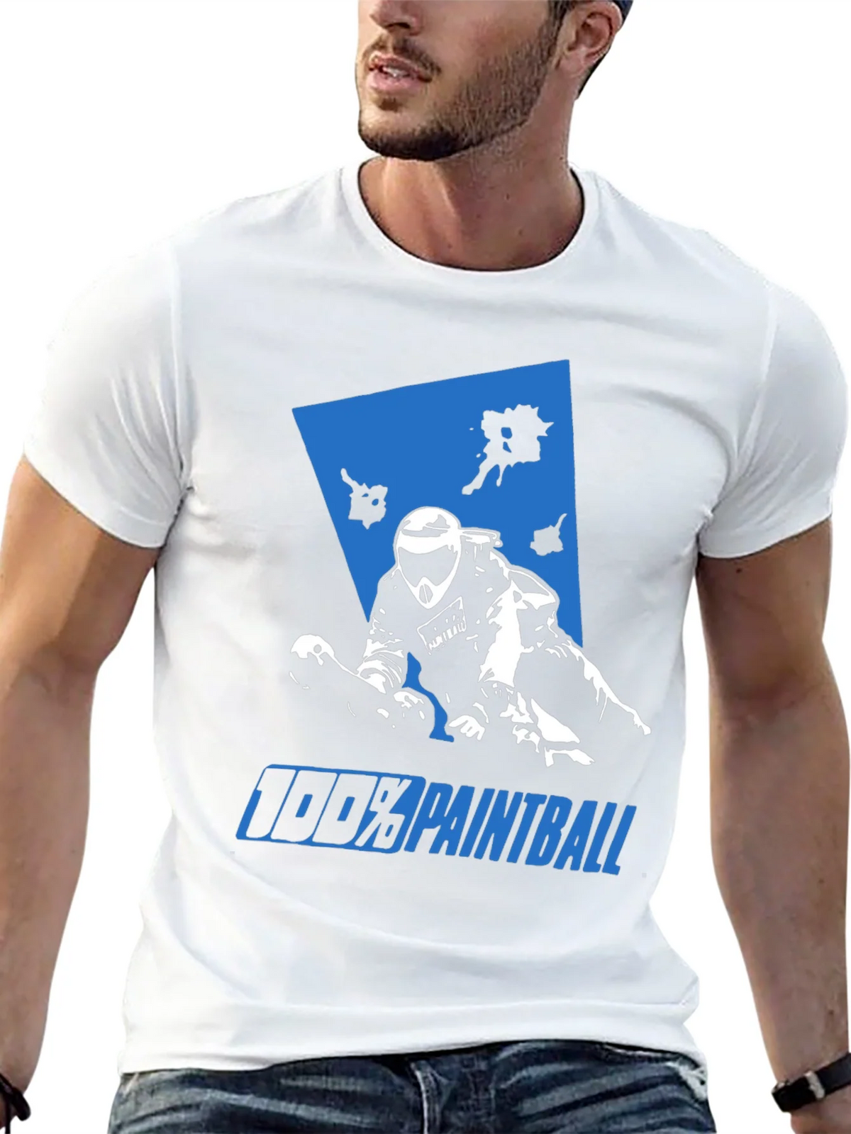 100% Paintball Graphic Tee - Black product image 12