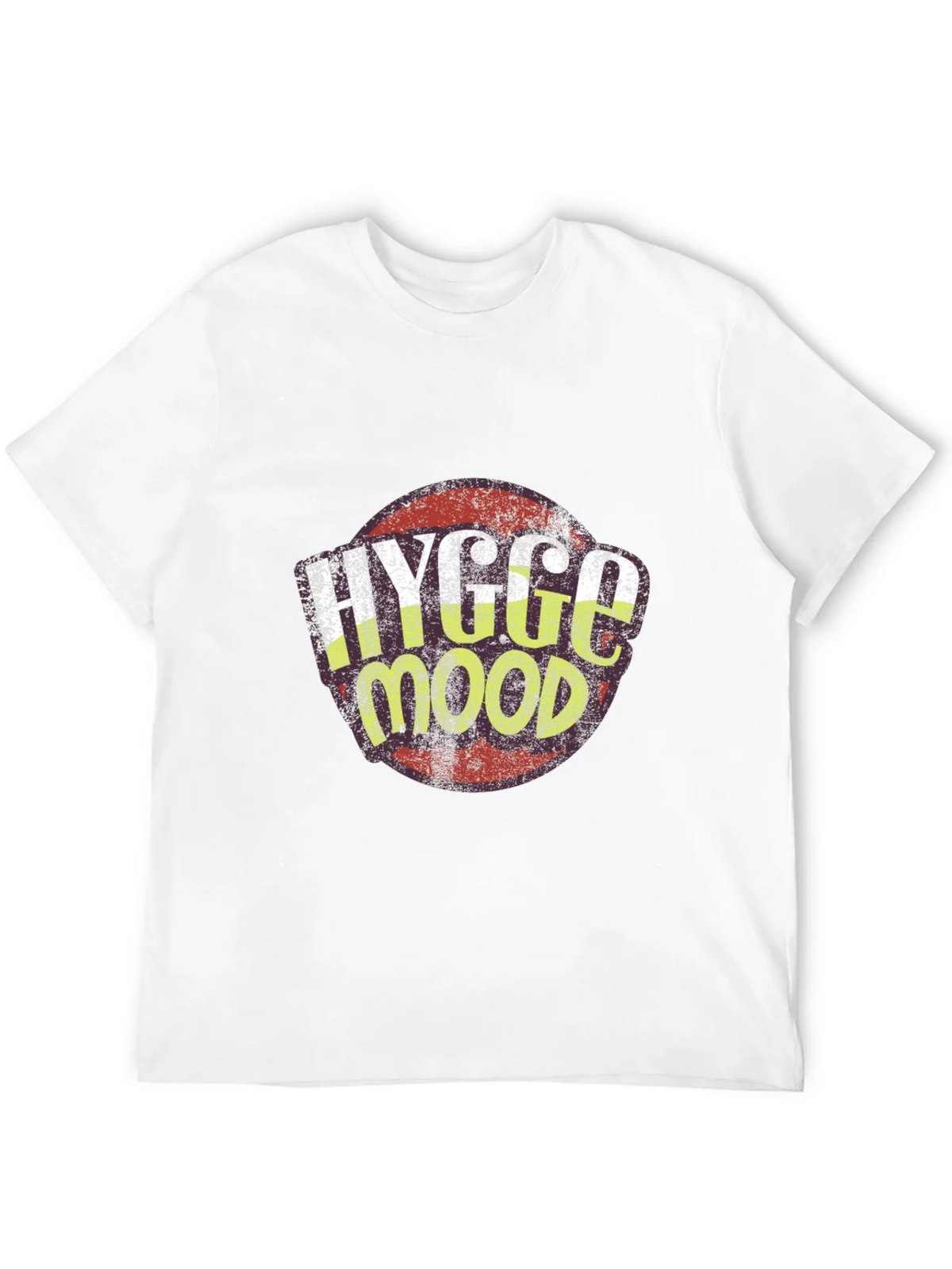 Hygge Mood Graphic Tee - Black Crew Neck Shirt product image 11