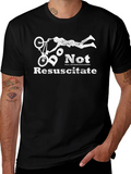 Do Not Resuscitate Funny Bike Crash T-Shirt product image 1