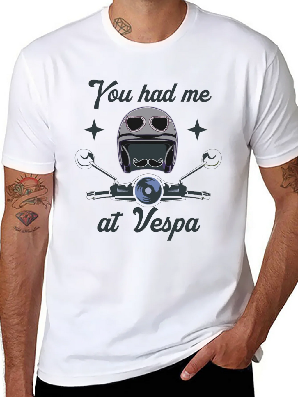 You Had Me at Vespa Graphic Tee product image 7