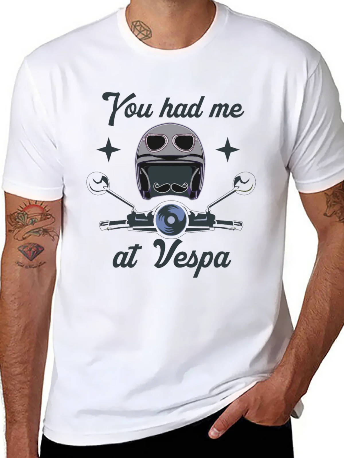 You Had Me at Vespa Graphic Tee product image 7