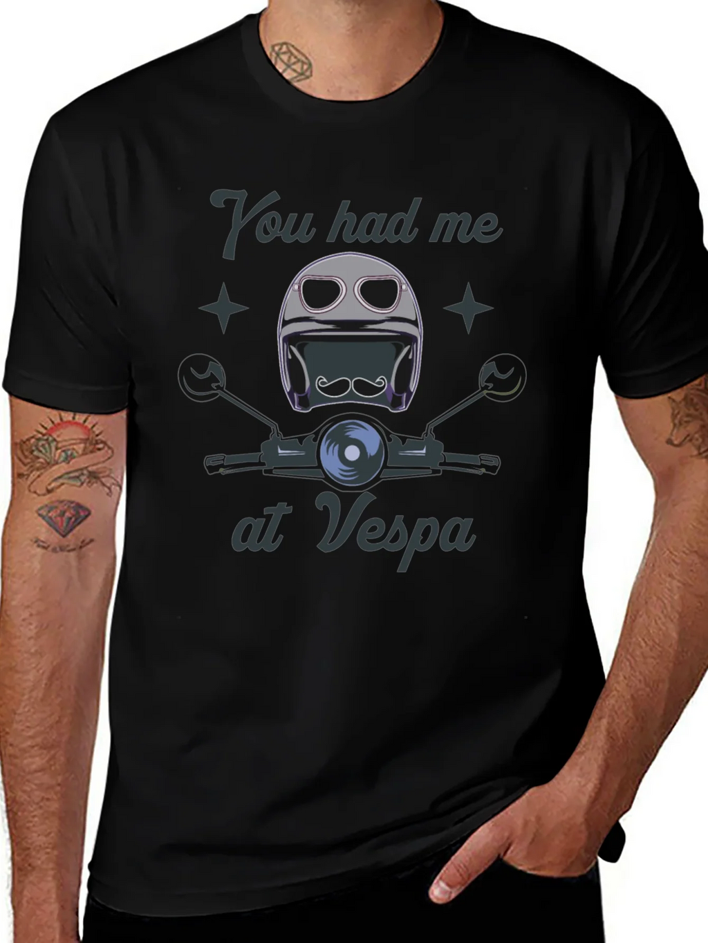 You Had Me at Vespa Graphic Tee product image 1