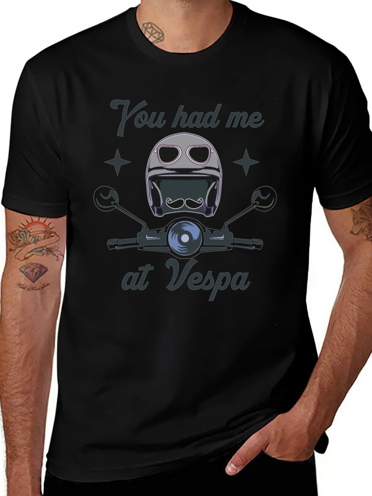 You Had Me at Vespa Graphic Tee product image 1
