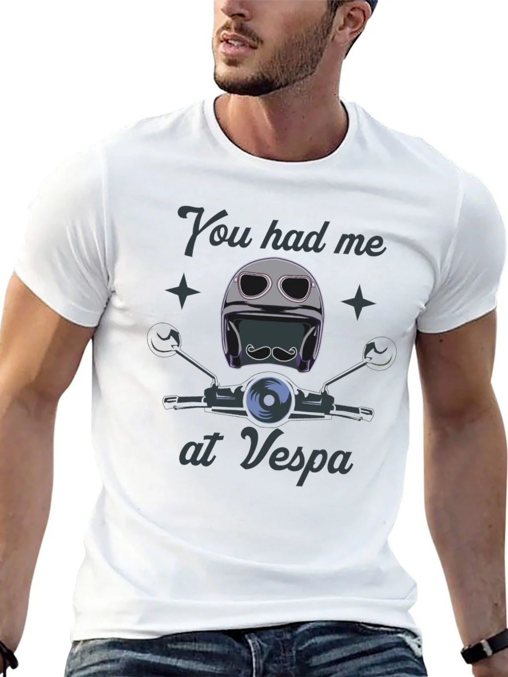 You Had Me at Vespa Graphic Tee product image 12