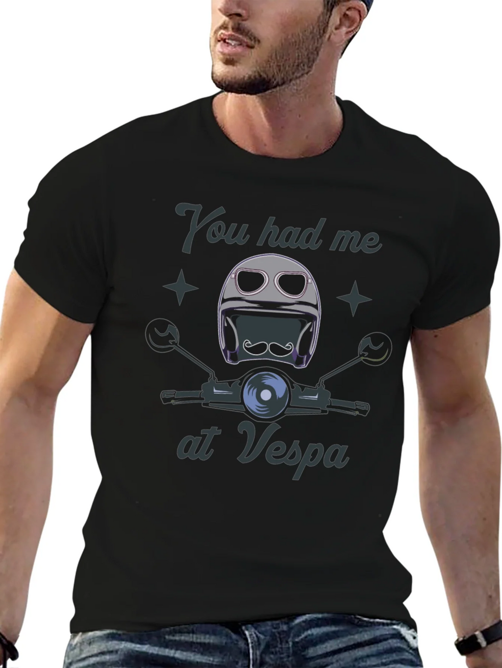 You Had Me at Vespa Graphic Tee product image 6