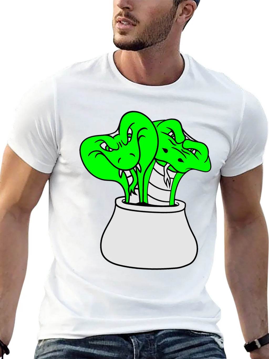 Cobra Pot T-Shirt - Mens Black Tee product image 12