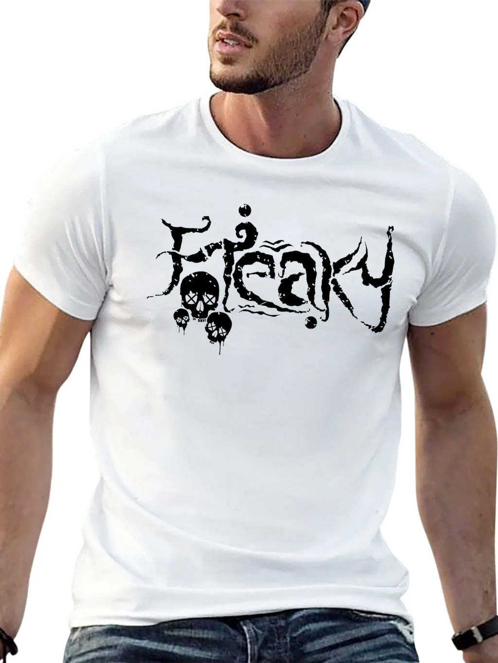 Freak T-Shirt: Black Graphic Tee product image 12