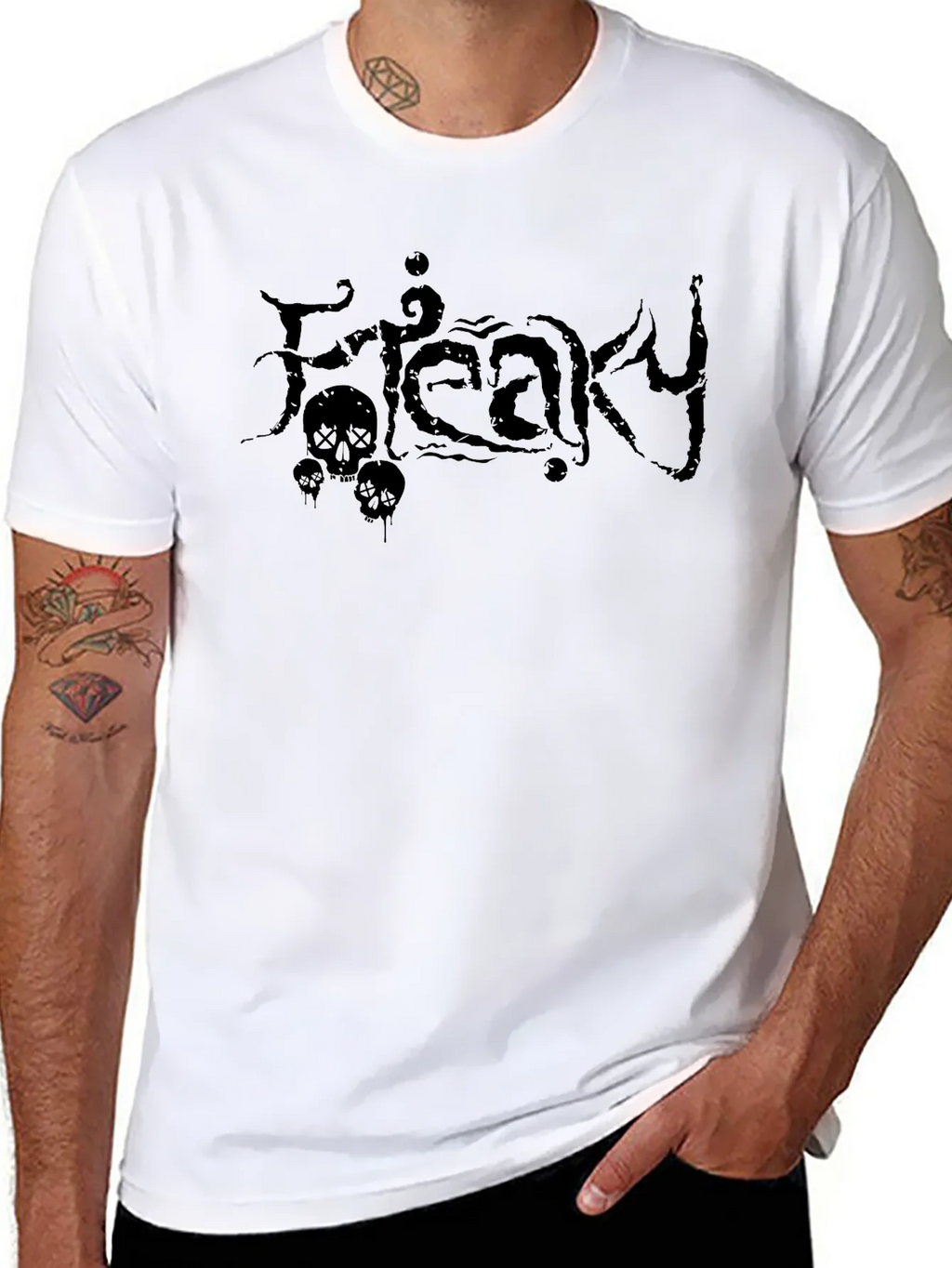 Freak T-Shirt: Black Graphic Tee product image 7