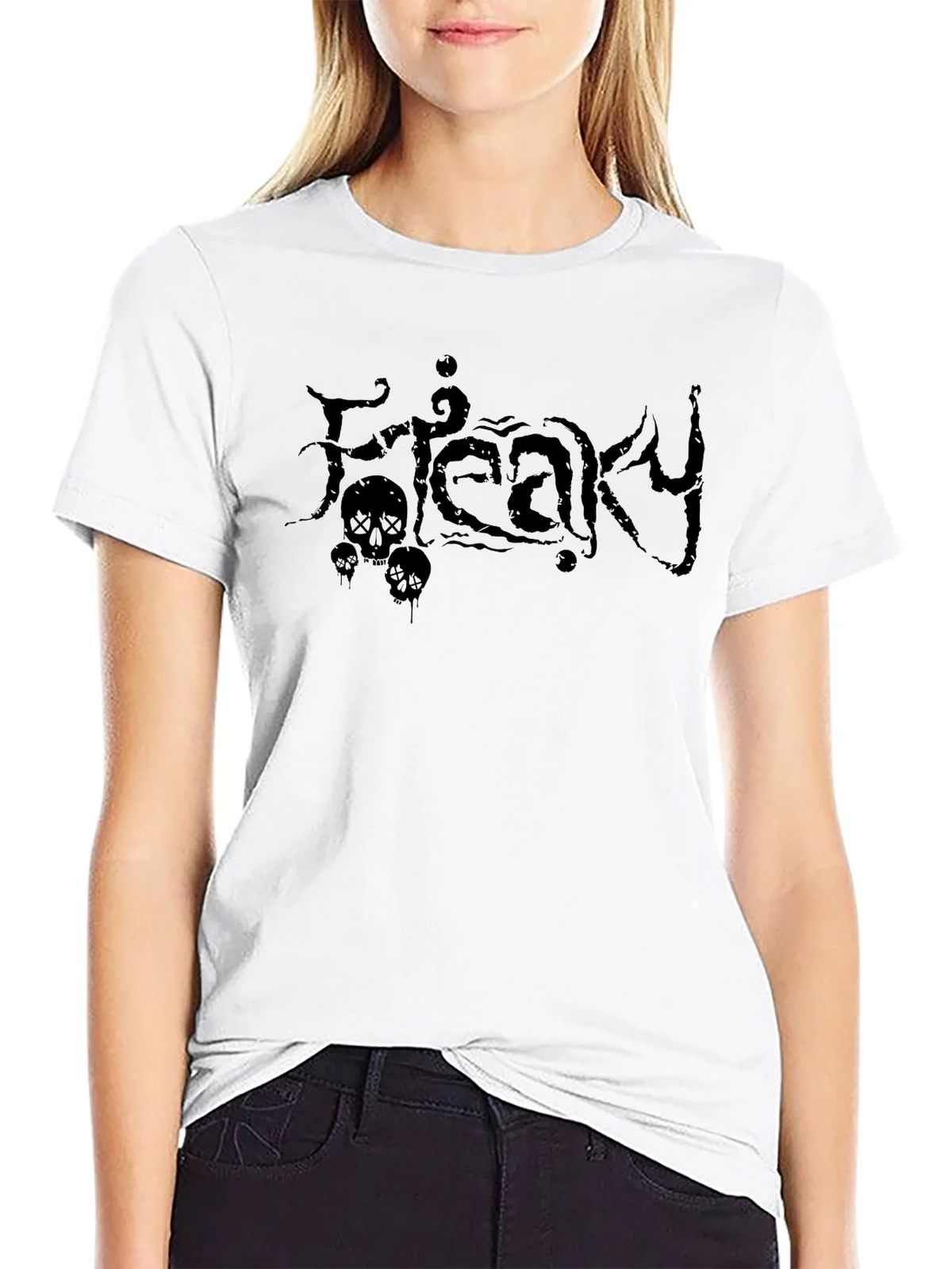 Freak T-Shirt: Black Graphic Tee product image 8