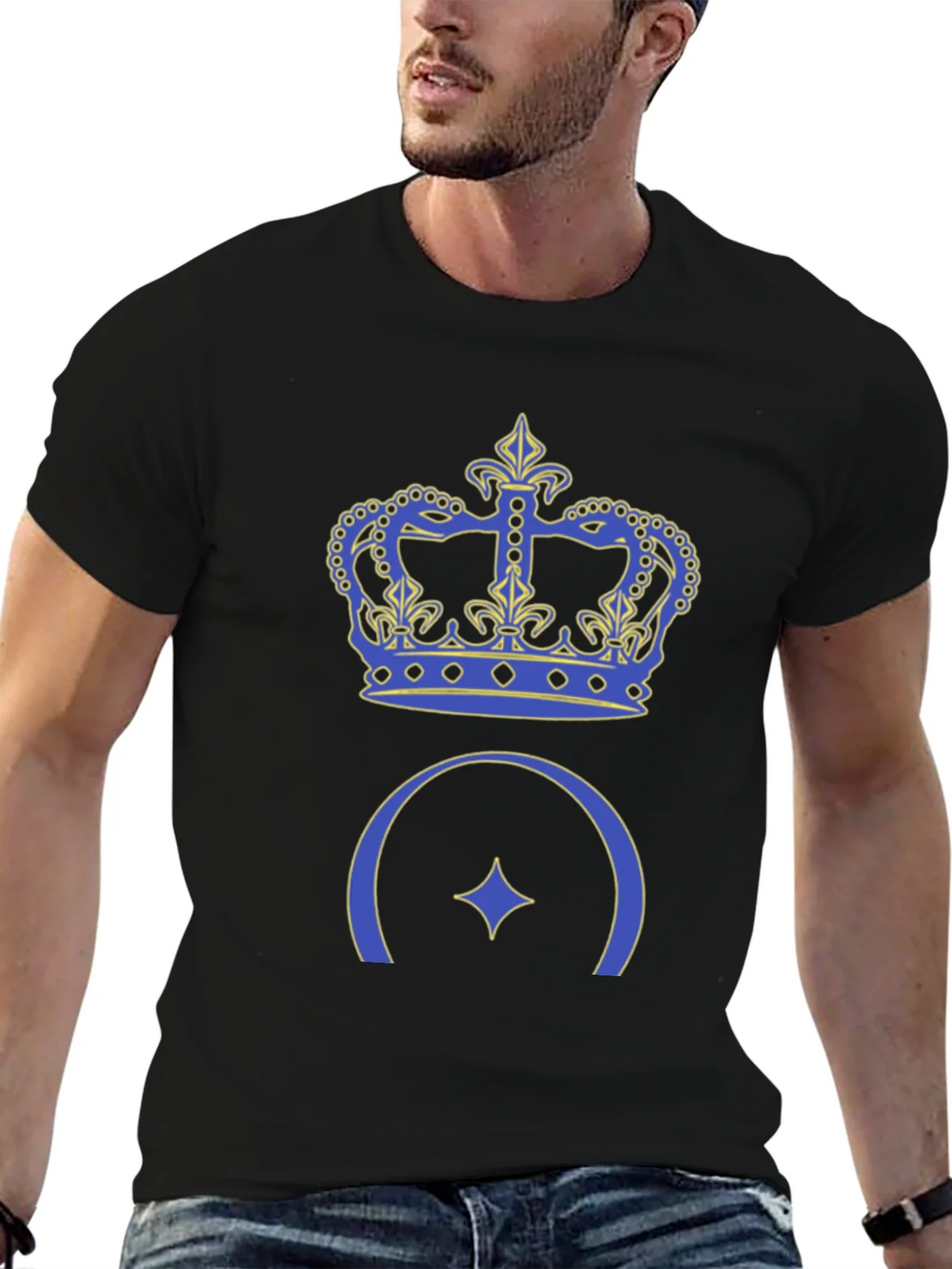Crown & Star Graphic T-Shirt product image 6