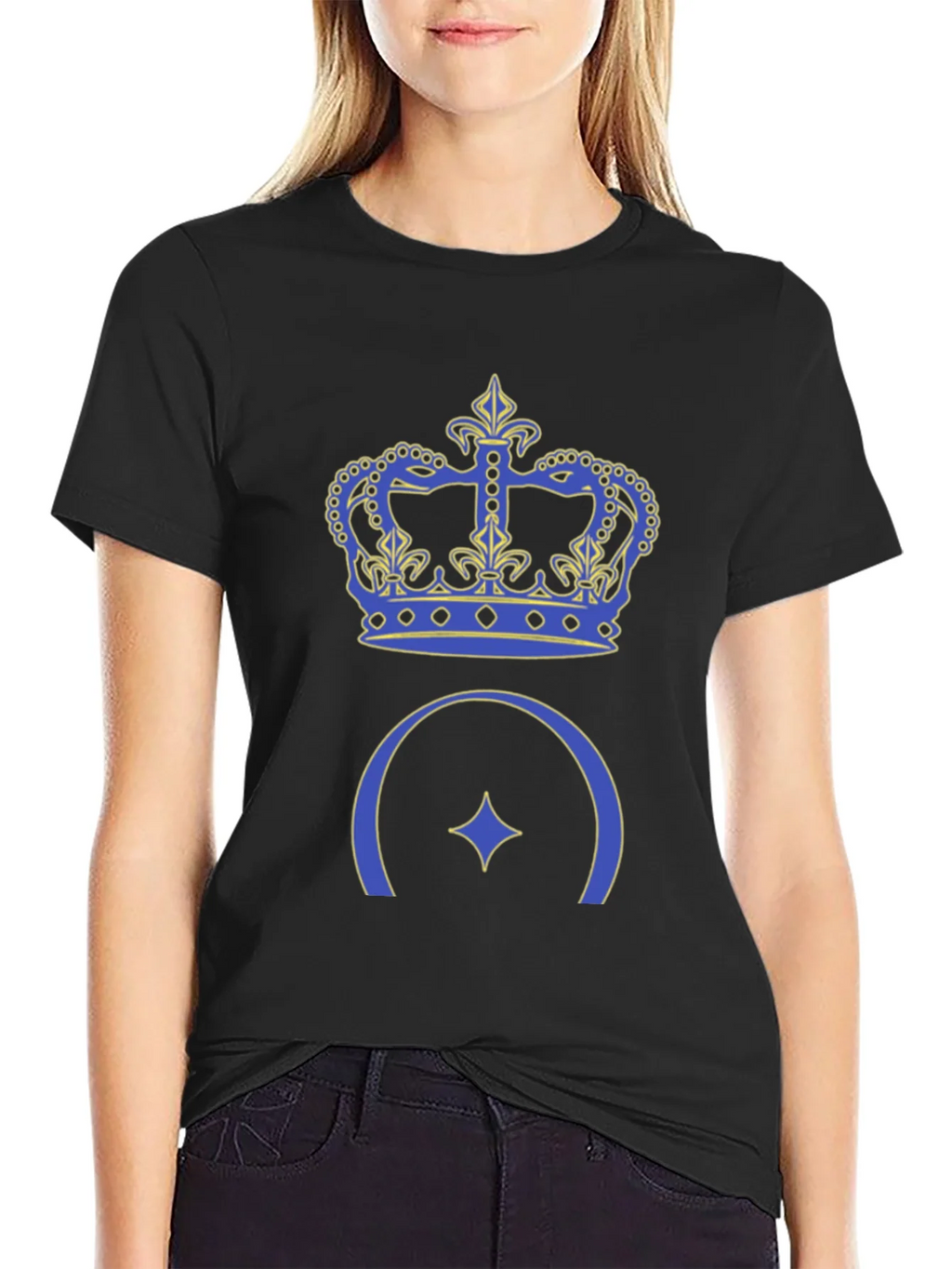Crown & Star Graphic T-Shirt product image 2
