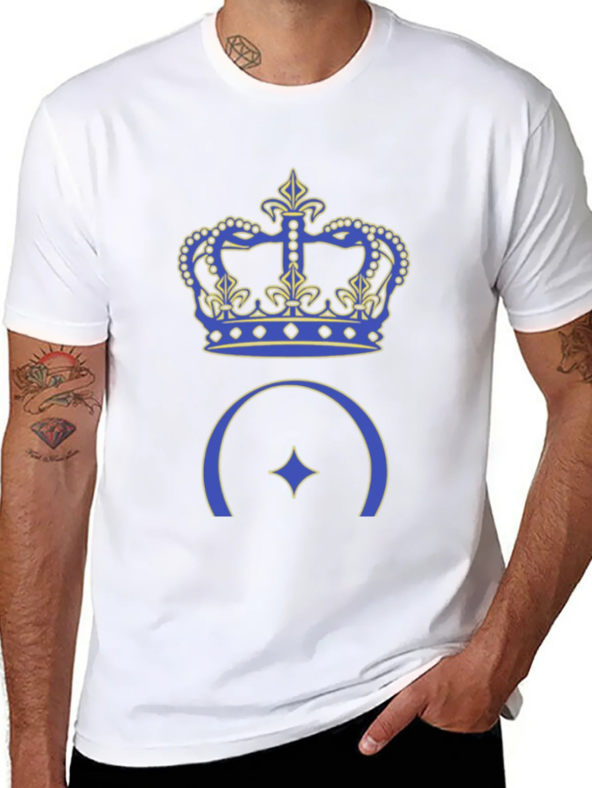 Crown & Star Graphic T-Shirt product image 7