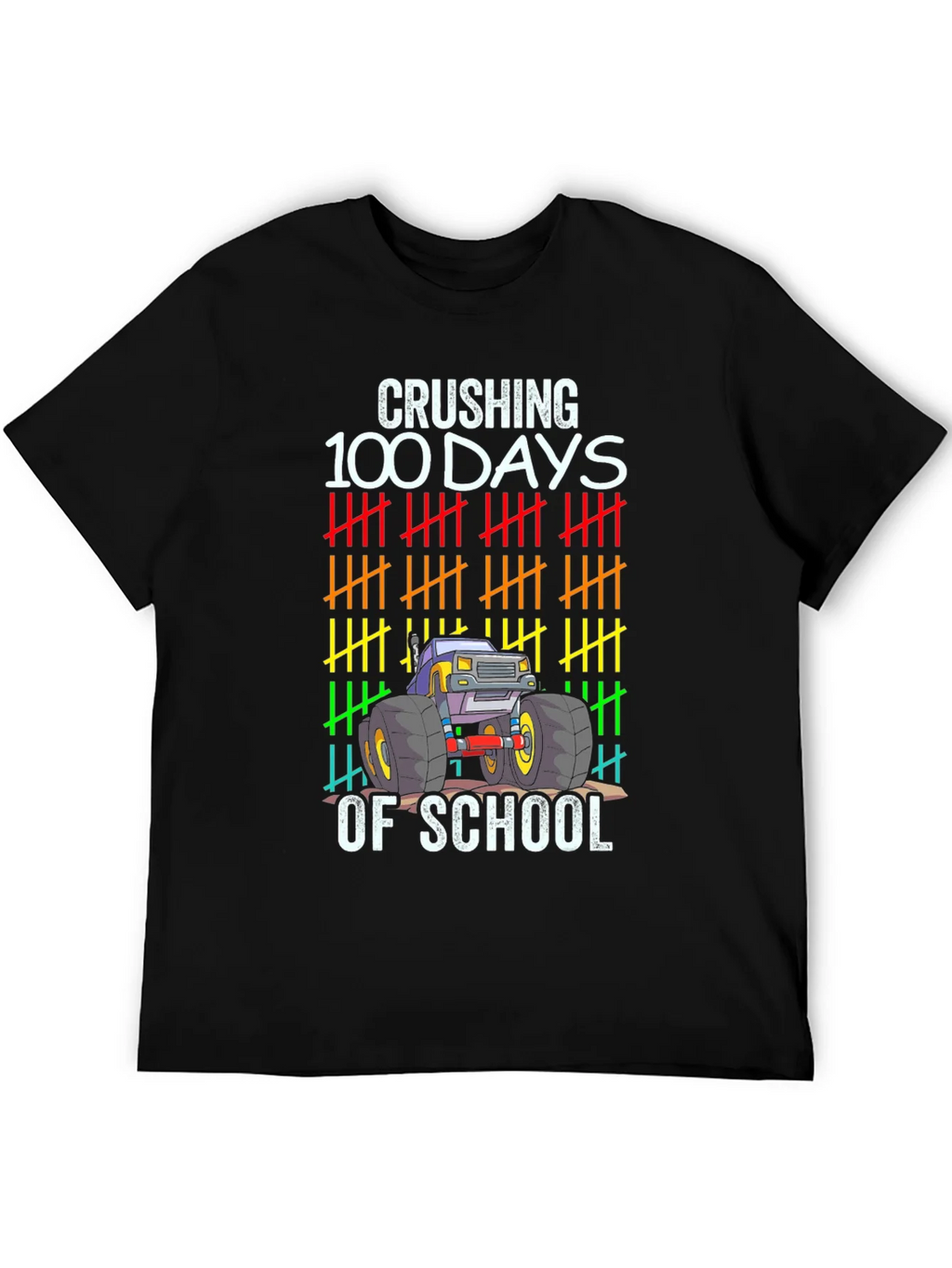 Crushing 100 Days Of School T-Shirt product image 5