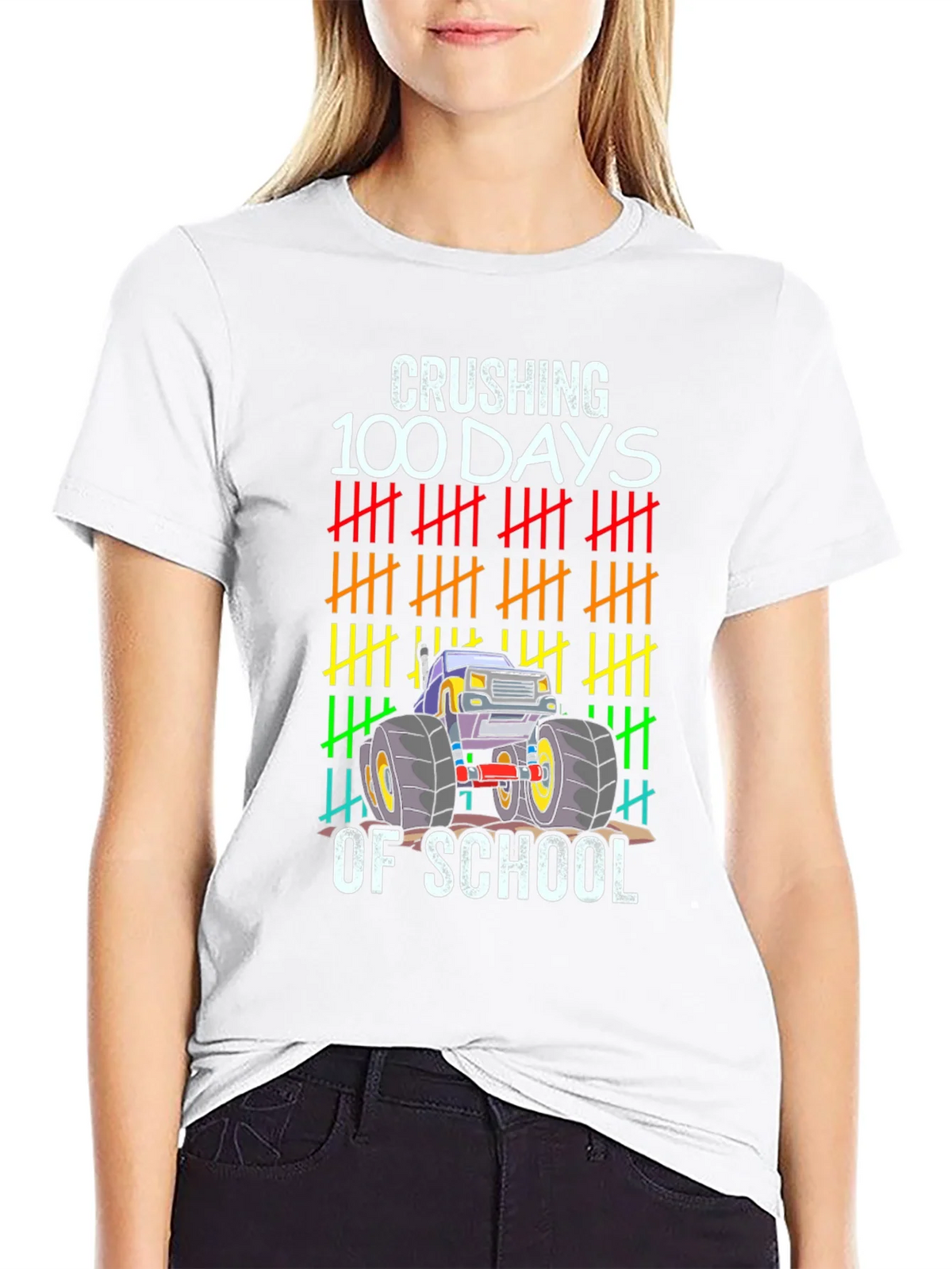 Crushing 100 Days Of School T-Shirt product image 8