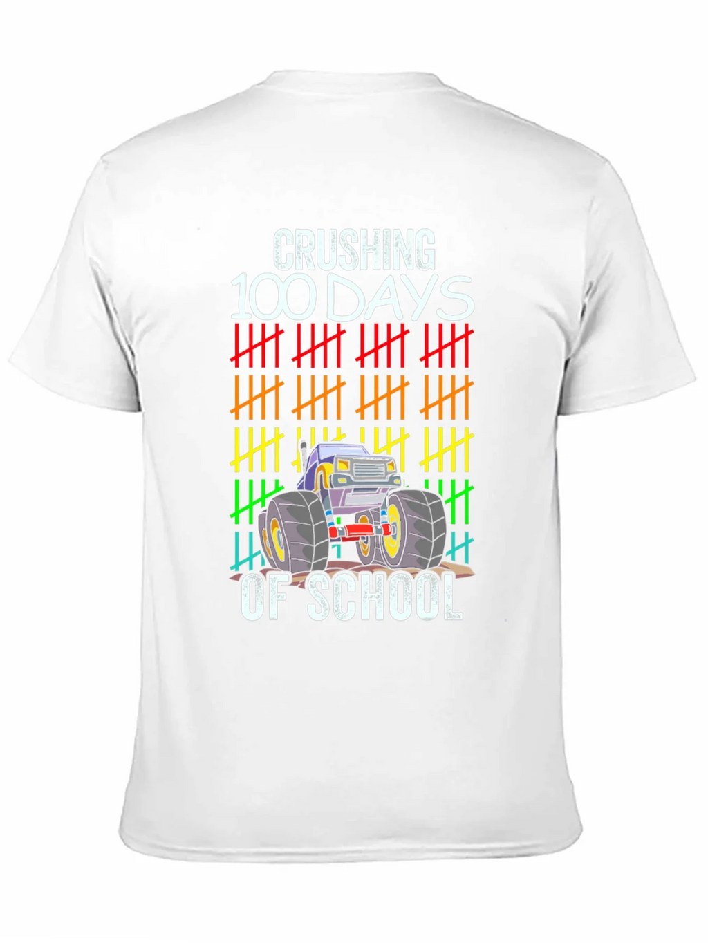Crushing 100 Days Of School T-Shirt product image 10