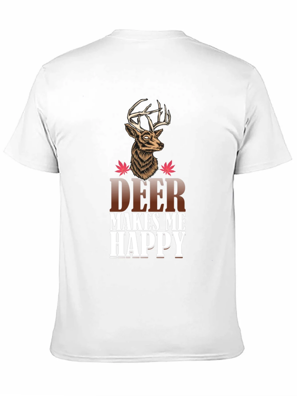 Deer Makes Me Happy Graphic Tee product image 10