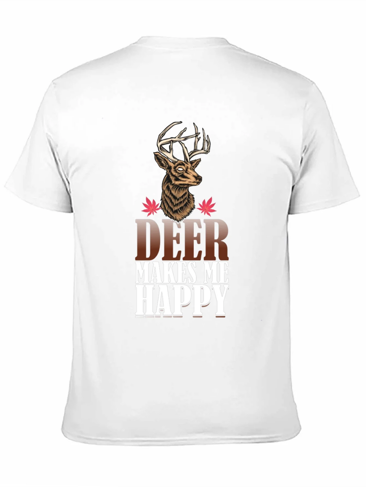 Deer Makes Me Happy Graphic Tee product image 10