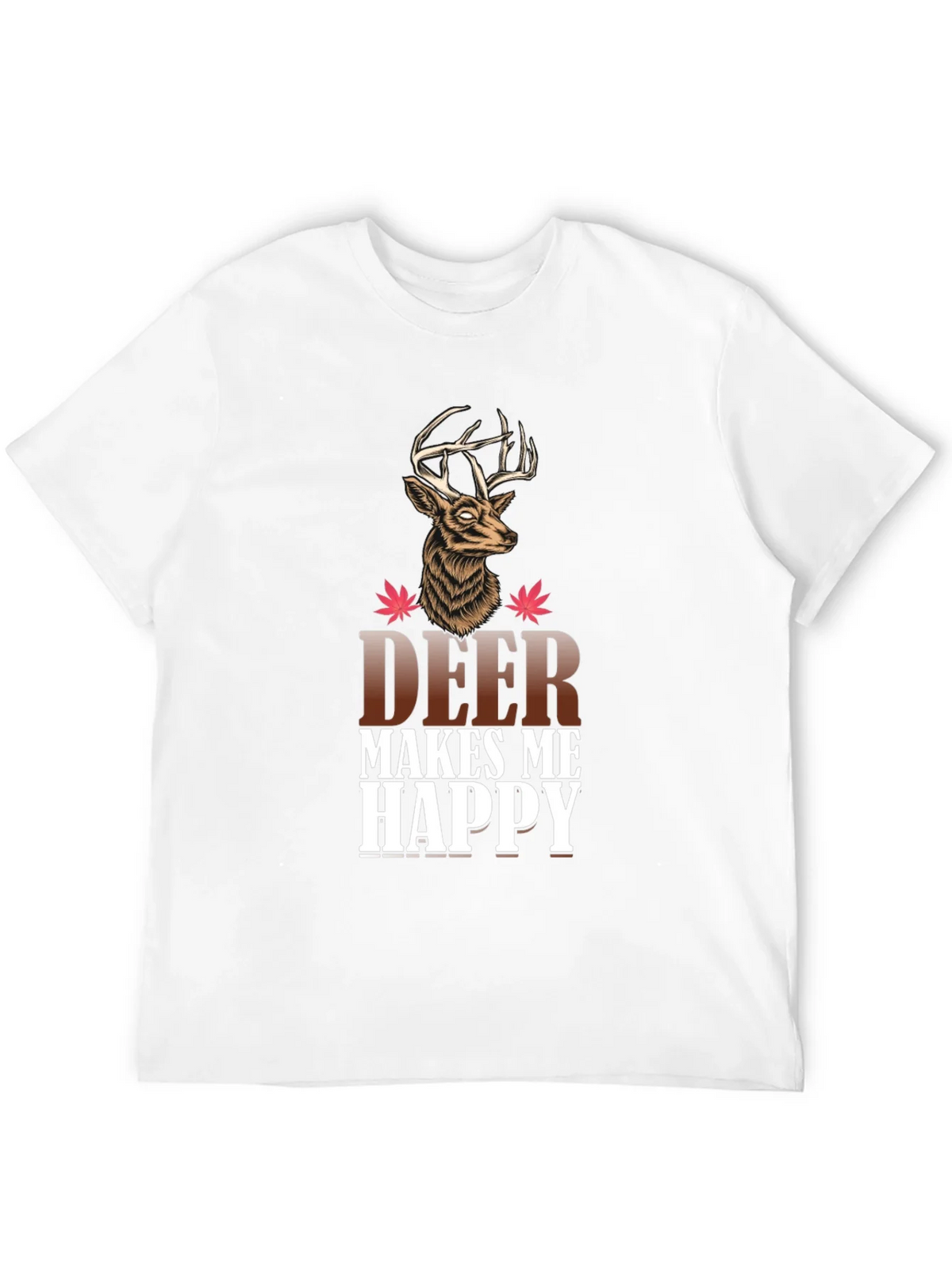 Deer Makes Me Happy Graphic Tee product image 11