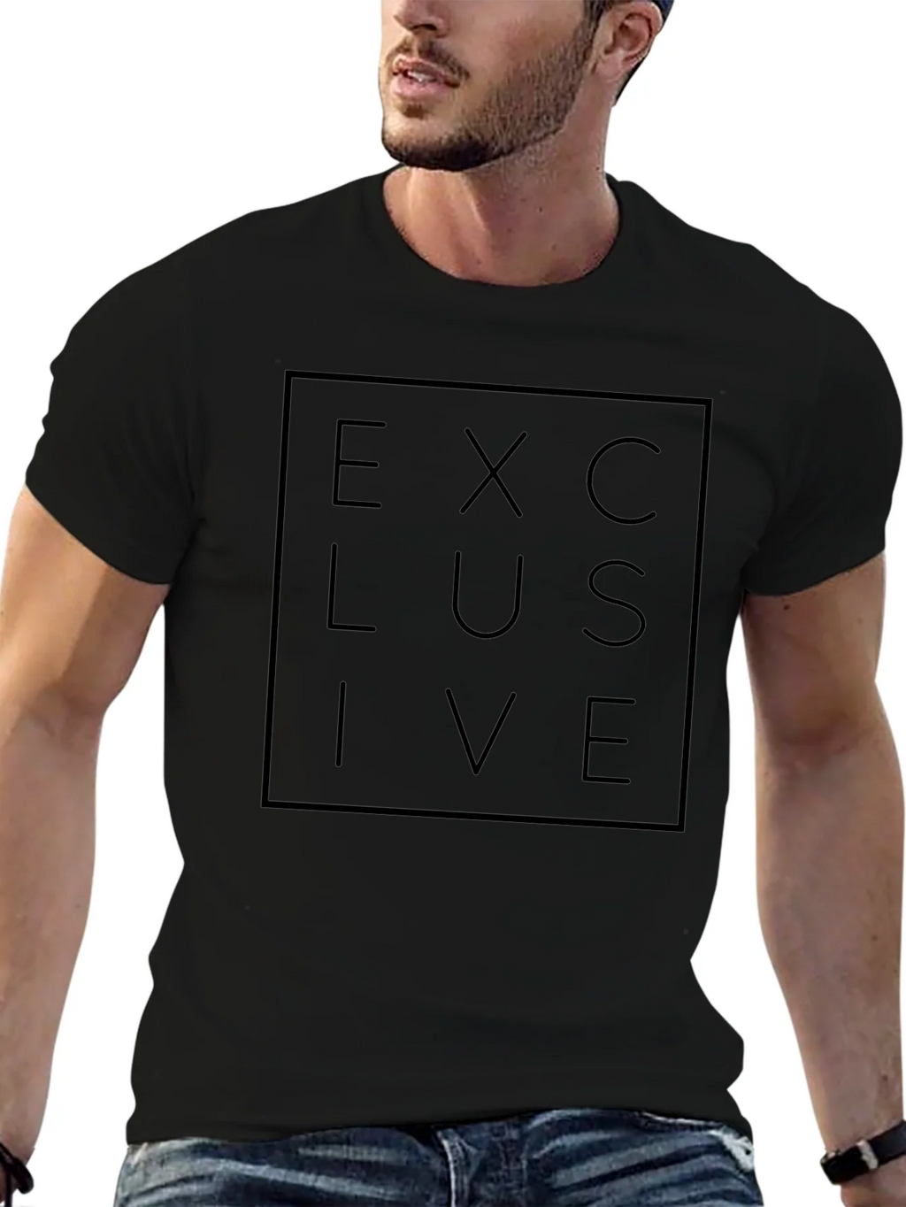 Exclusive Black Graphic T-Shirt product image 5