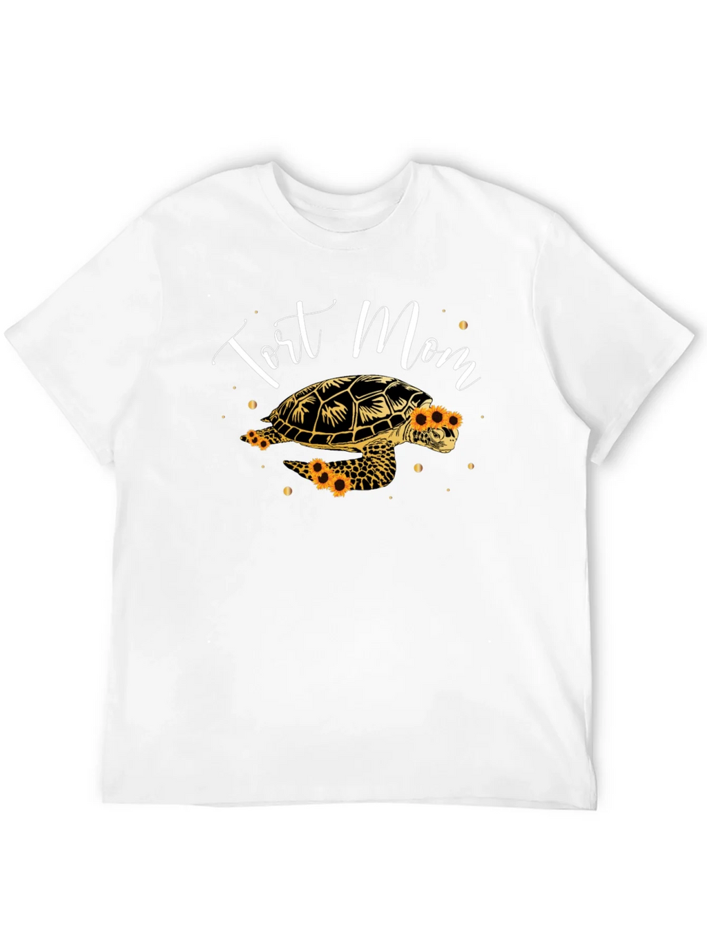 Tort Mom Sunflower Turtle Graphic Tee product image 10