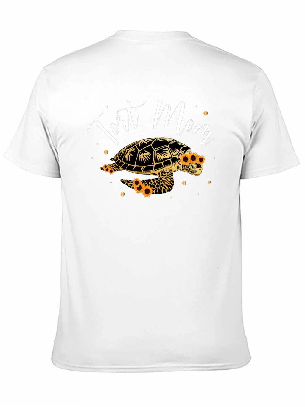 Tort Mom Sunflower Turtle Graphic Tee product image 9