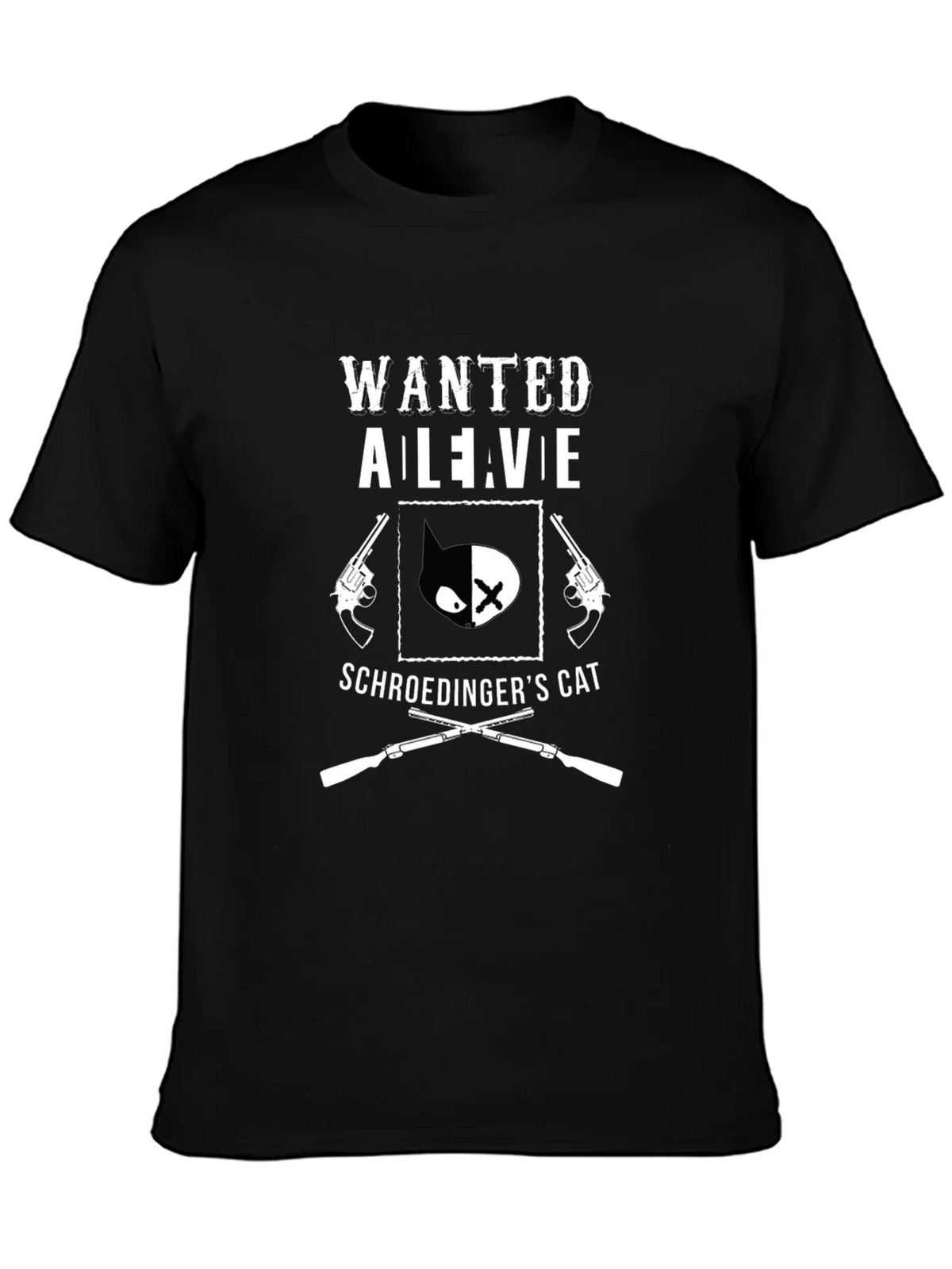 Wanted Alive Schrödingers Cat Graphic Tee product image 3