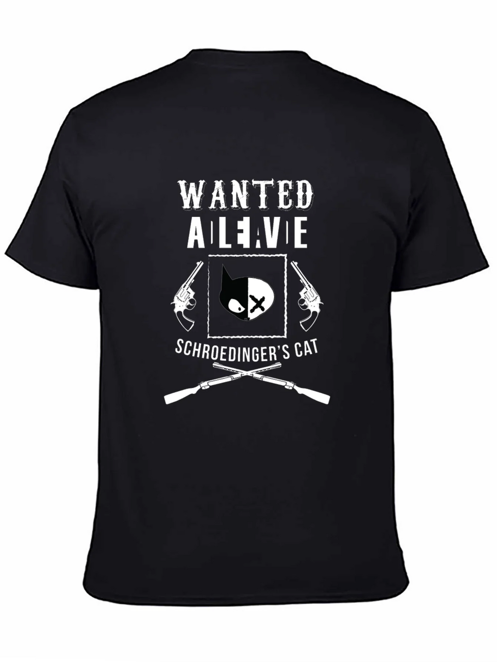 Wanted Alive Schrödingers Cat Graphic Tee product image 4