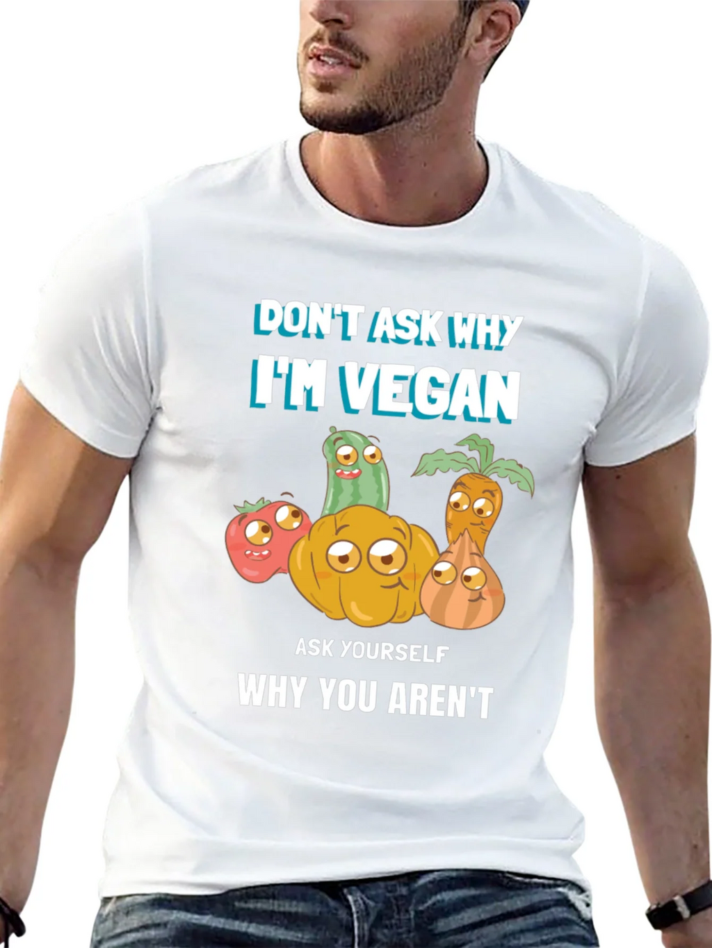 Vegan T-Shirt - Dont Ask Why Be product image 12