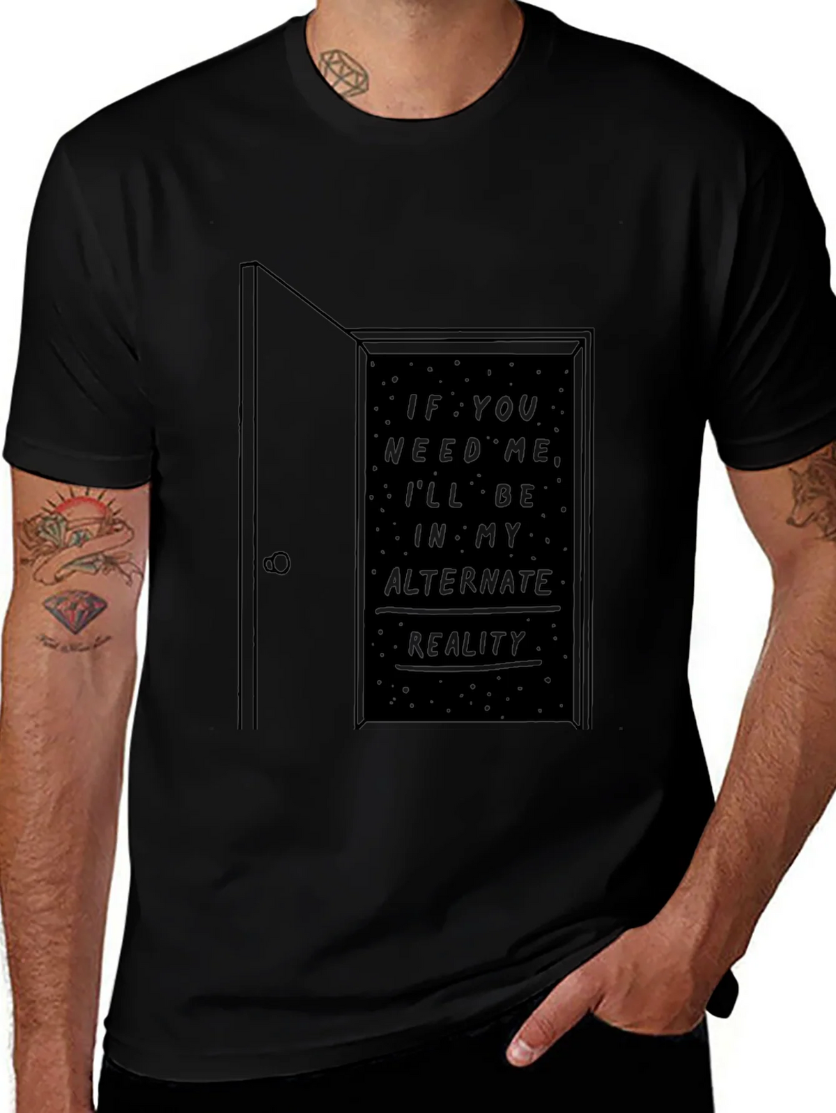 Alternate Reality Graphic T-Shirt product image 1