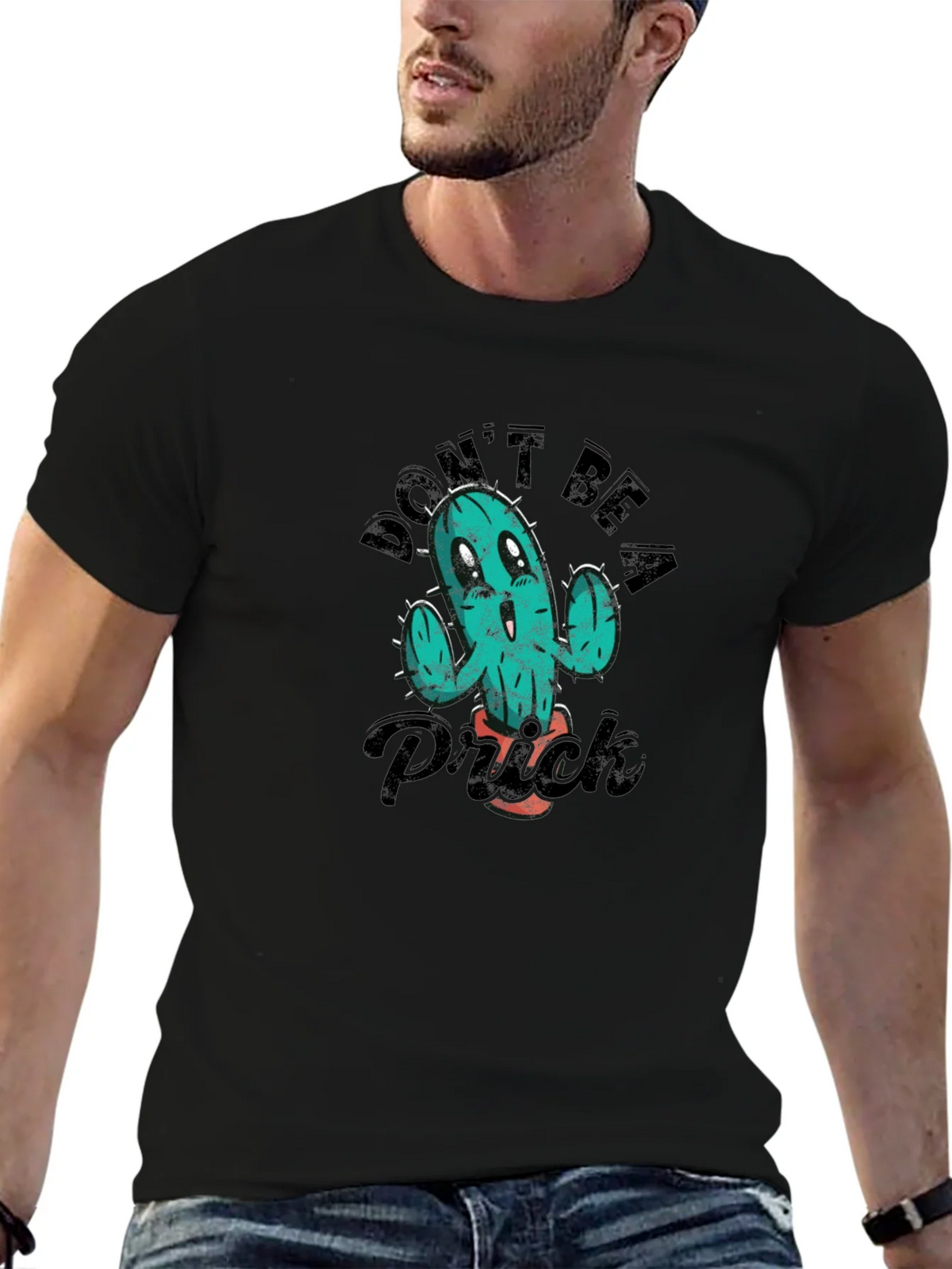 Dont Be A Prick T-Shirt Black Humor Tee product image 5