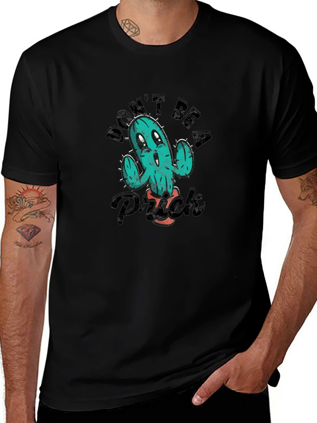Dont Be A Prick T-Shirt Black Humor Tee product image 1