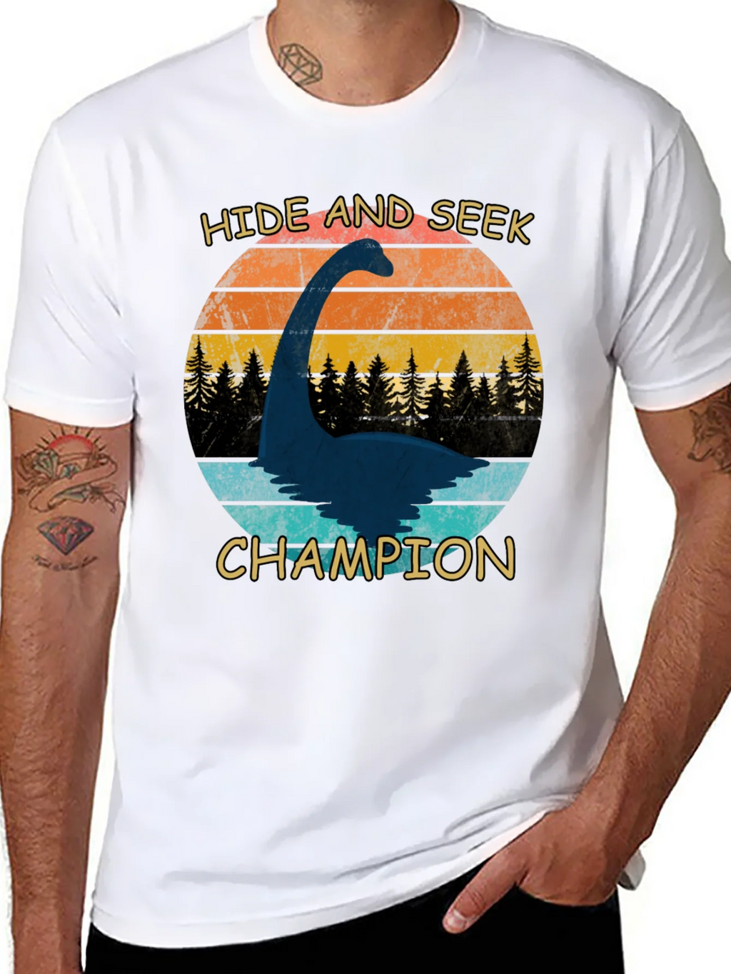 Hide and Seek Champion Graphic T-Shirt product image 7