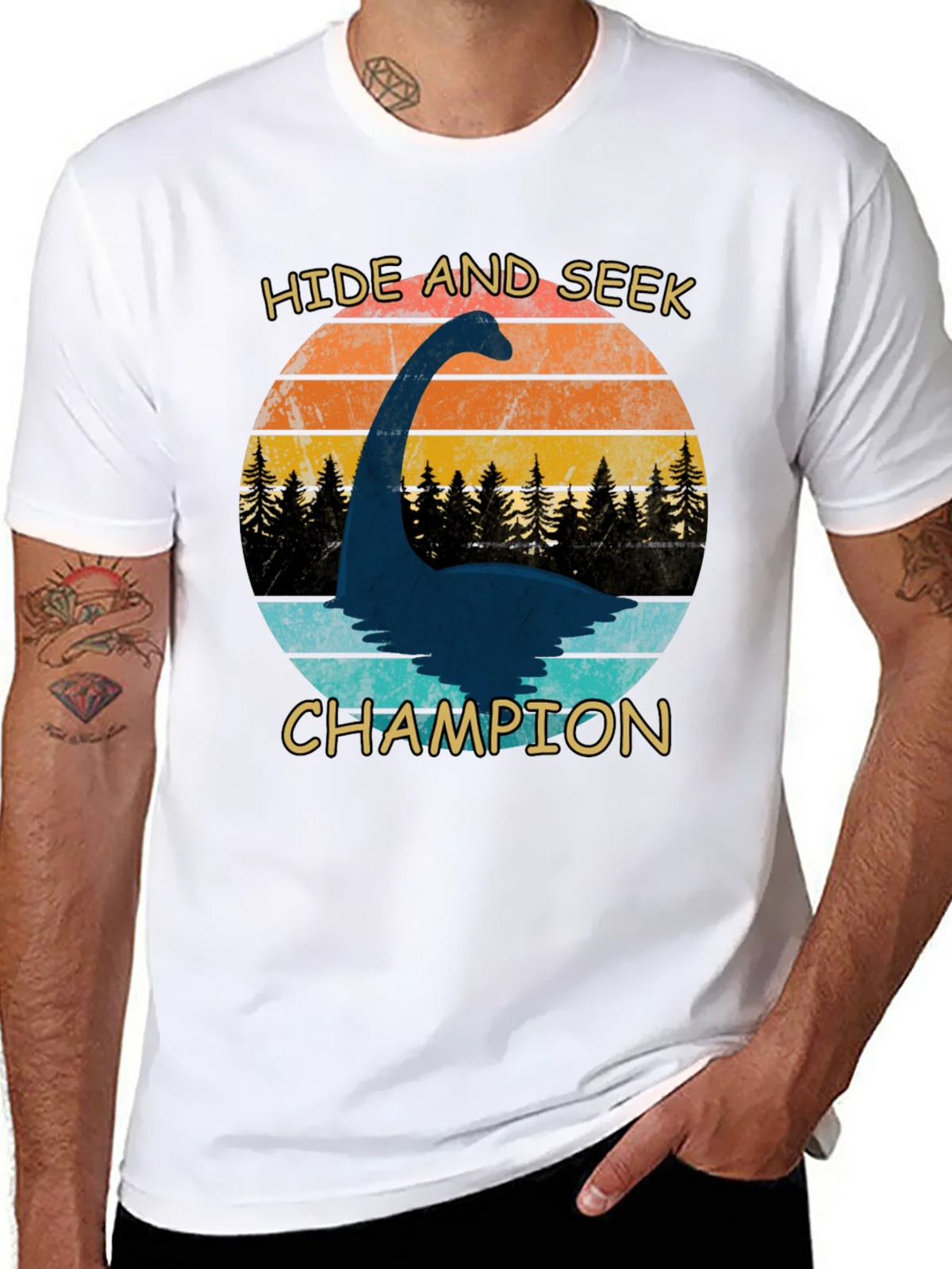 Hide and Seek Champion Graphic T-Shirt product image 7