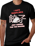 I Hate Dumplings Graphic T-Shirt product image 1
