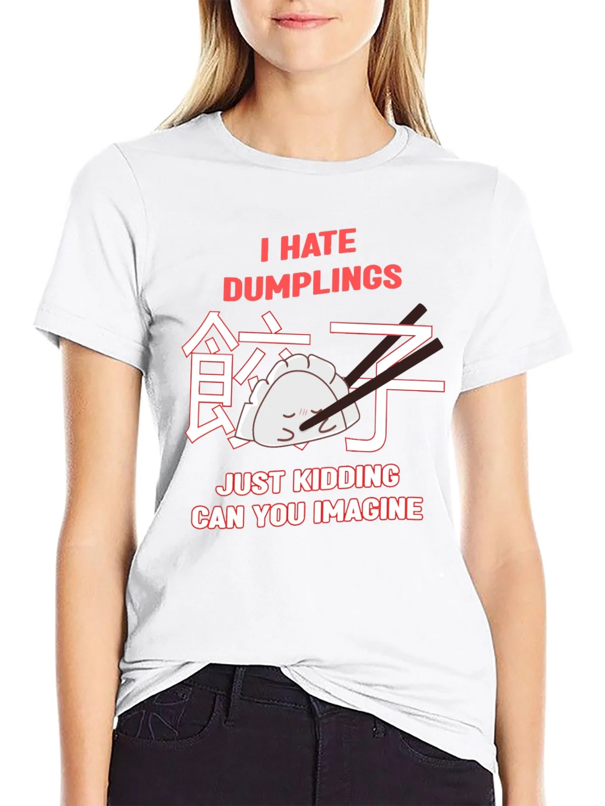 I Hate Dumplings Graphic T-Shirt product image 8